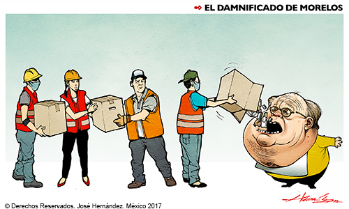 El damnificado de Morelos